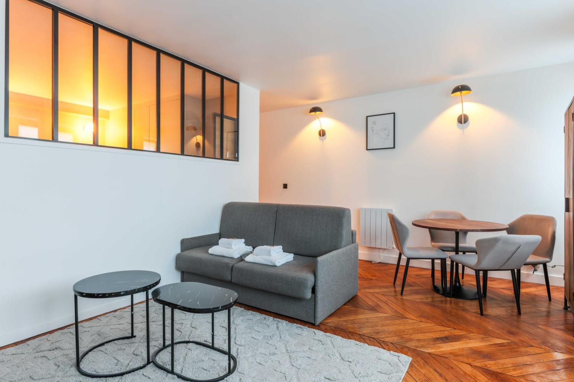Apartmán Cosy Flat - 1Br-4P - Near Nation Paříž Exteriér fotografie