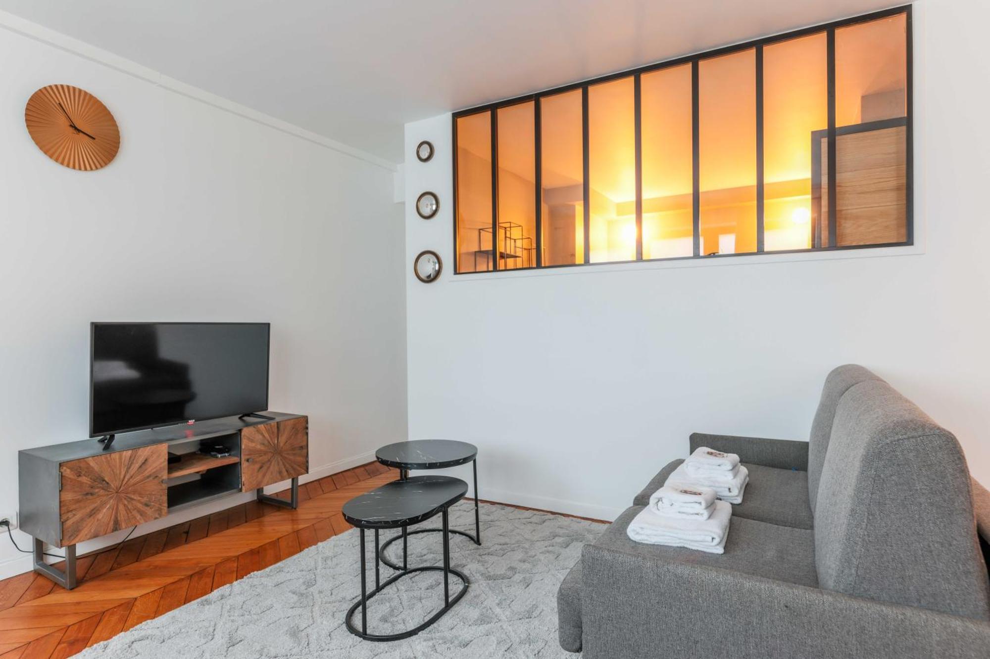 Apartmán Cosy Flat - 1Br-4P - Near Nation Paříž Exteriér fotografie